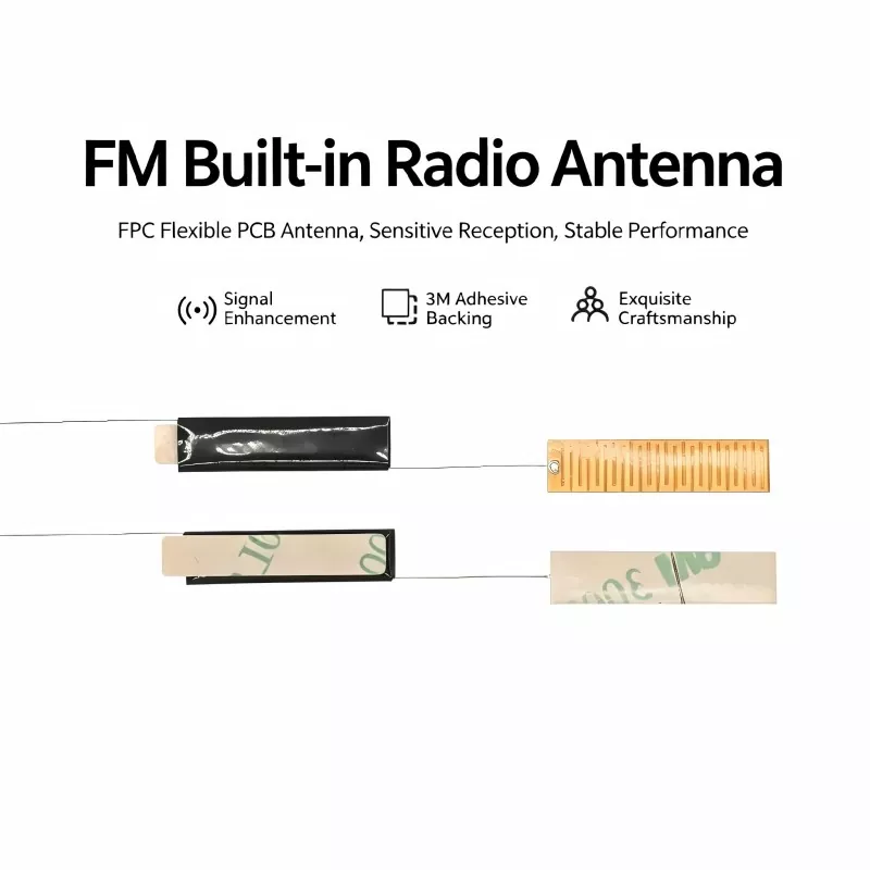 Indbygget FM-radioantenne Indbygget FM-radioantenne